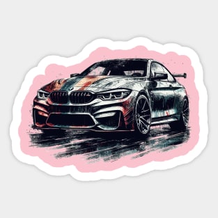 BMW M4 Sticker